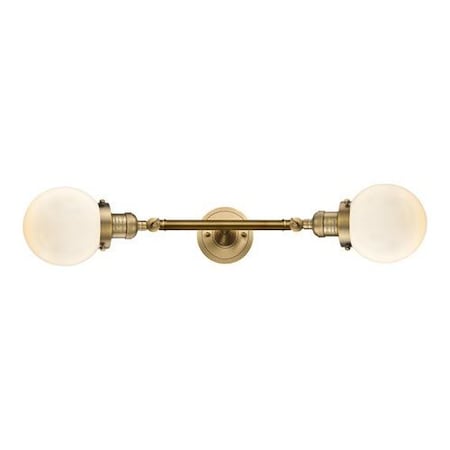 2 Light Vertical Bath Vanity Light